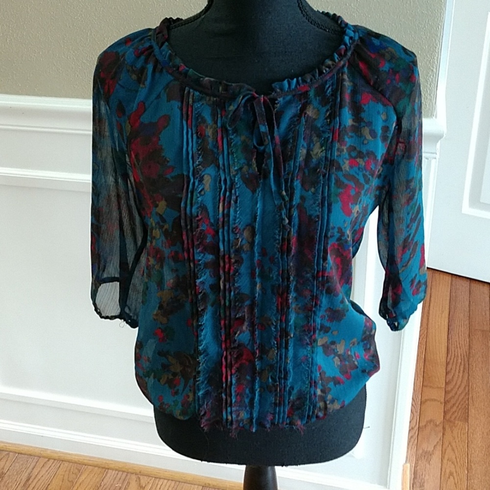 Sheer top from Express, size xs
